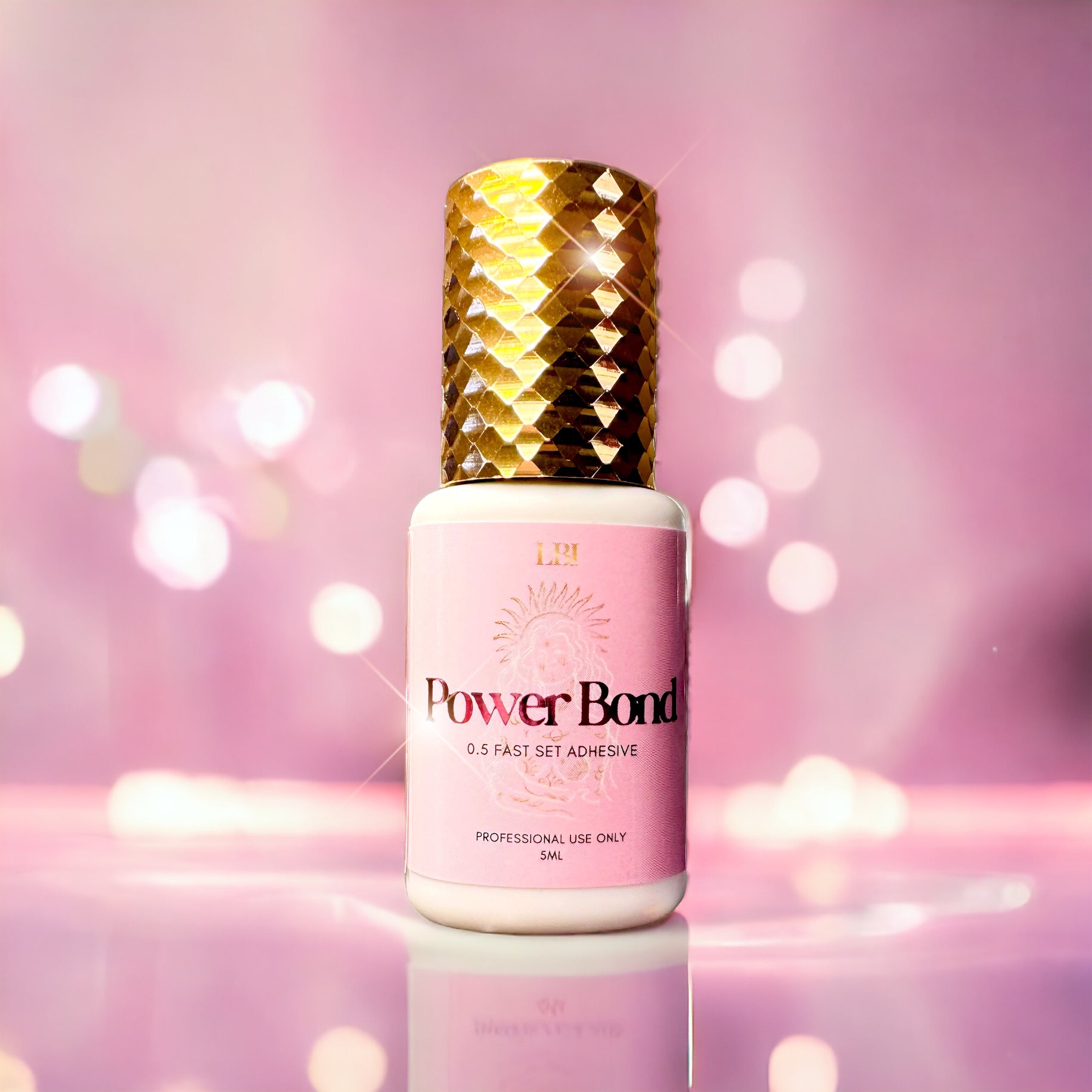 Power Bond Adhesive 0.5-1sec Pink/Clear